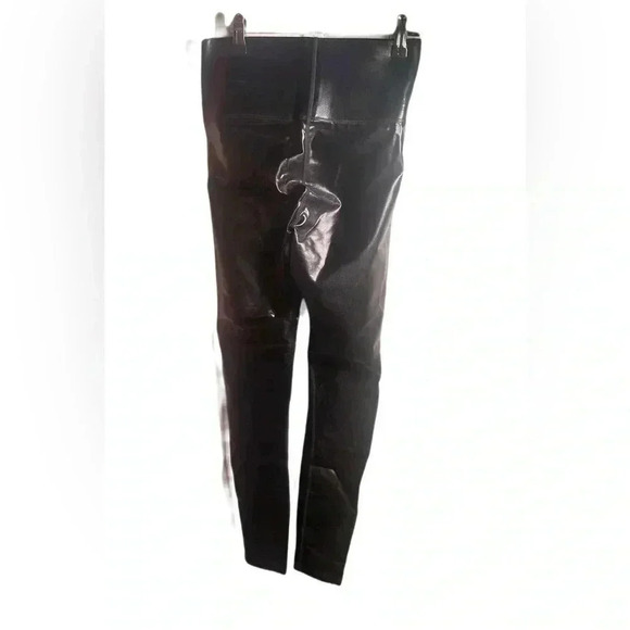 NWT Knix the birds papaya blck high waisted flat stitch metallic tight legging S - Picture 3 of 4